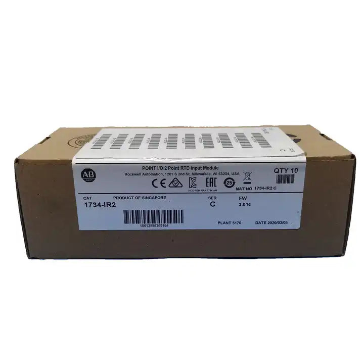 New A-B 1734-IR2 SER C POINT I/O 2 Point RTD Input Module New Factory Sealed 1734IR2