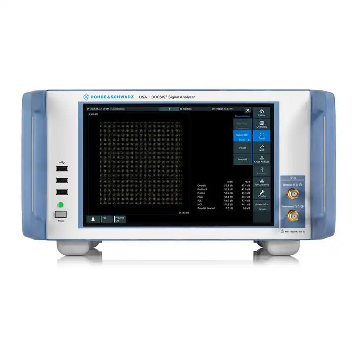 ROHDE&SCHWARZ DSA DOCSIS DSA-K1500 DSA-K1501 DSA-K1502 DSA-K1505 DSA-K950 Signal Analyzer