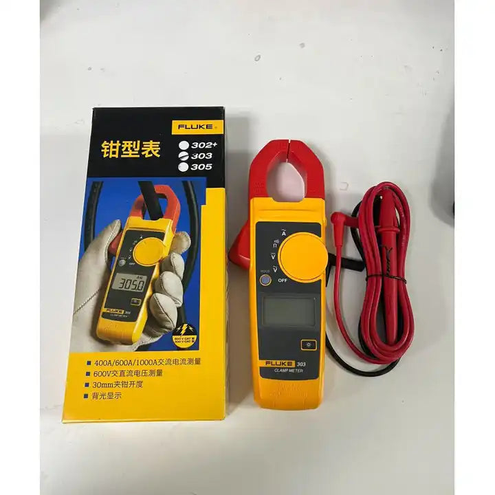 Fluke 303 Clamp Multimeter AC/DC Handheld 600A 30mm