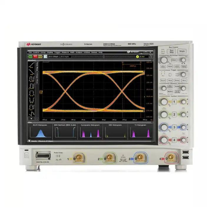 Keysight    500 MHz bandwidth  4 analog channels  50 Mpts memory  DSOS054A High definition oscilloscope