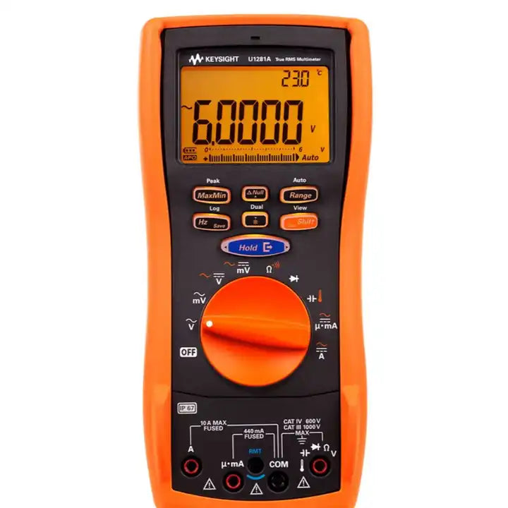 keysight Handheld Digital Multimeter   U1281A  4 1/2 Digits   IP67