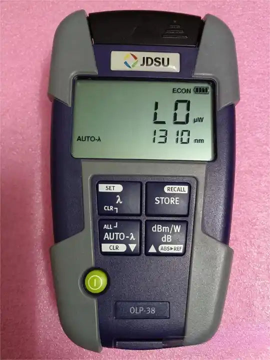 JDSU OLP-38 SmartPocket Optical Power Meter -50 to +26dBm - XG eqpt