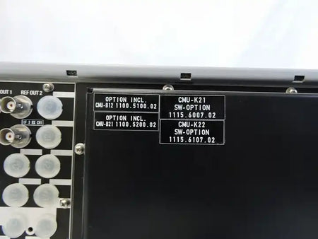 ROHDE&SCHWARZ CMU200 Radio Communication Tester - XG eqpt