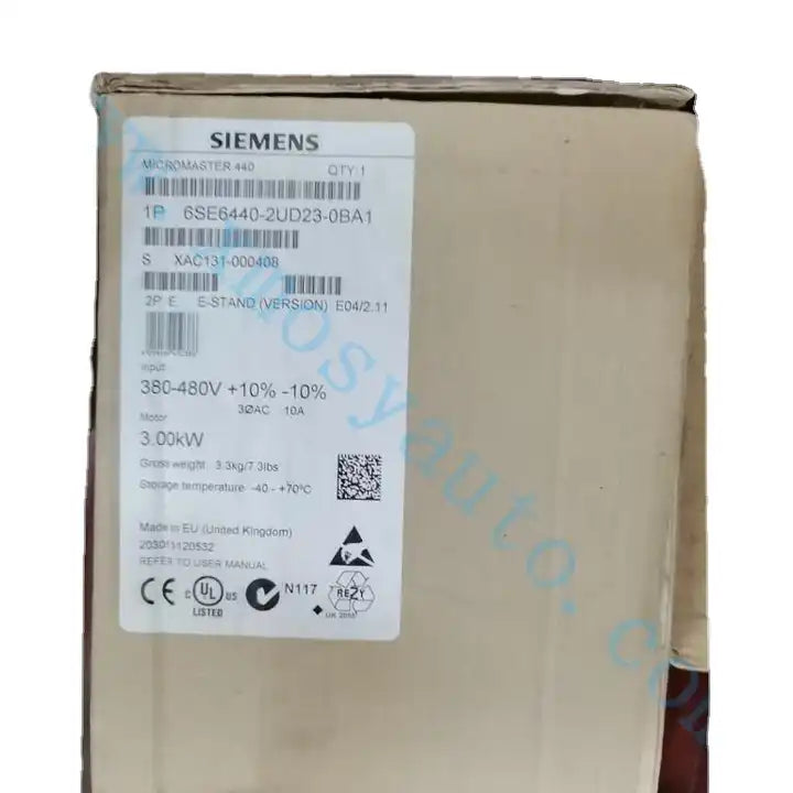 New In Box 6SE6440-2UD24-0BA1 Smart Micromaster 440 AC Drive 6SE6440-2UD23-0BA1