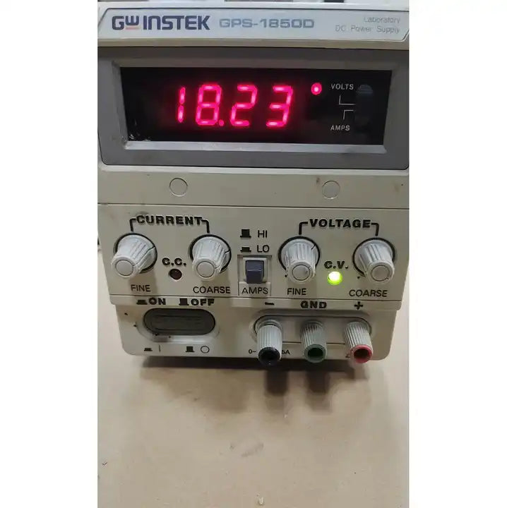 GW Instek GPS-1850D Regulated Variable DC Power Supply 0-20V 0-5A GPS1850D