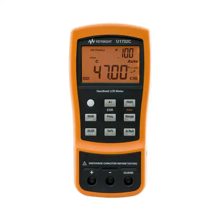 Keysight U1732C 100Hz/120Hz/1kHz/10kHz Handheld LCR Meter