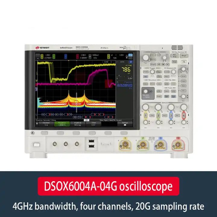 Keysight Bandwidth 4GHz 4 analog channels 20G sampling rate DSOX6004A 04G oscilloscope - XG eqpt