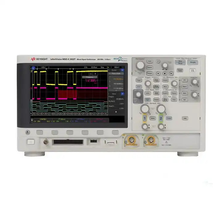 Keysight Bandwidth 200 MHz 2 analog channels 16 digital MSOX3022T mixed signal oscilloscope