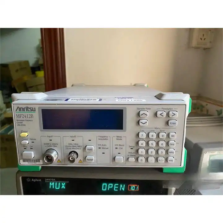 USED ANRITSU MF2412B 10Hz-20GHz Microwave Frequency Counter