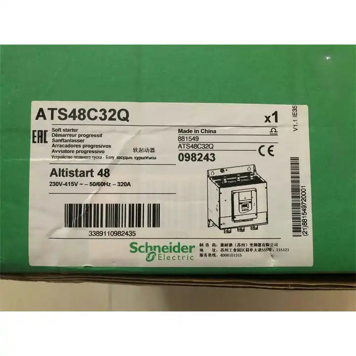 ALTISTART 48 Frequency changer ATS48C32Q 160kw three-phase voltage 230-415V new