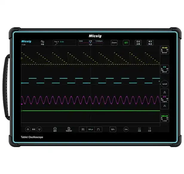 Micsig  GEN 5 Tablet Oscilloscope ETO Series 350MHz-500MHz 4 Channels