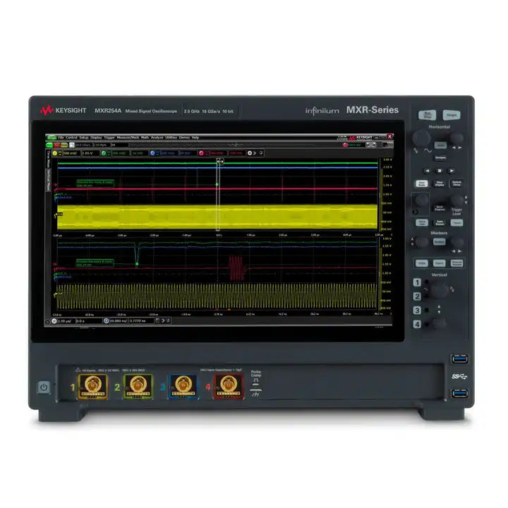 Keysight MXR254A Infiniium MXR Series Oscilloscope: 2.5 GHz, 4 Channels