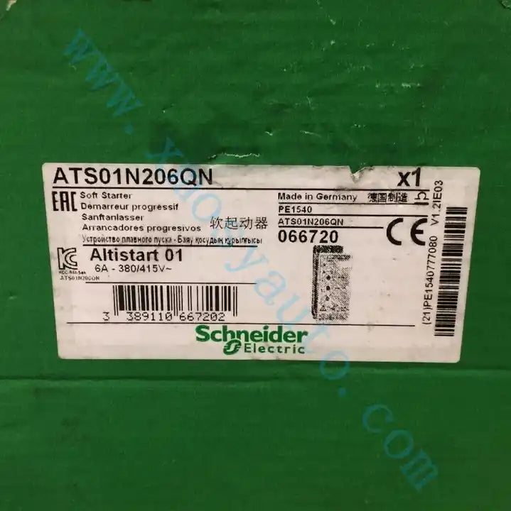 New Original ATS01N209QN ATS01 SERIES Soft Starter ATS01N206QN - XG eqpt
