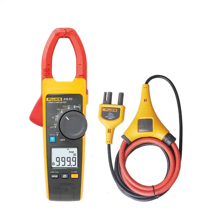 Fluke 376 FC True-RMS AC/DC Volt Ohm Amp Clamp Meter WIFI Connection With iFlex