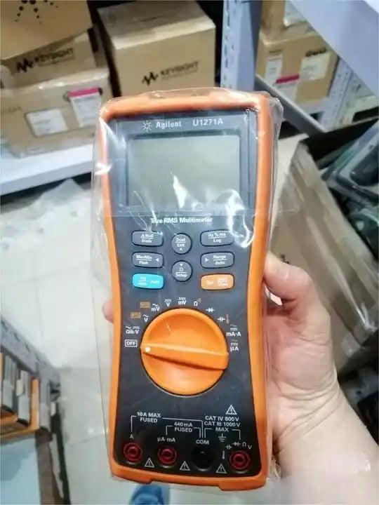 KEYSIGHT AGILENT U1271A Digital Multimeter LCD VDC: 300m/3/30/300/1000V True RMS new - XG eqpt