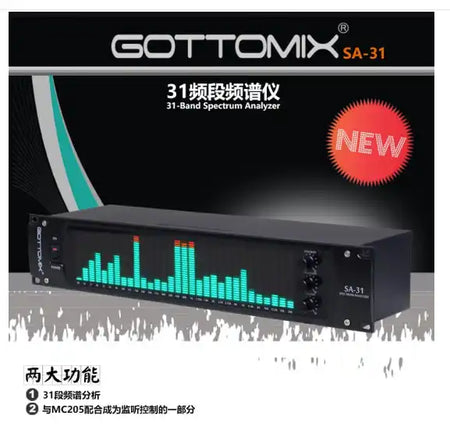 GOTTOMIX Song Chart SA-31 Band Spectrometer - XG eqpt