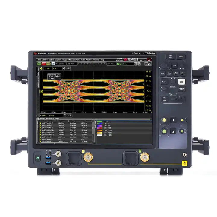 Keysight UXR0592AP Infiniium UXR Series Oscilloscope: 59 GHz, 2-channel, 1mm input - XG eqpt