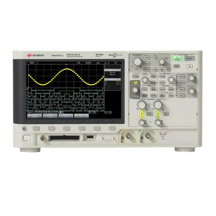 Keysight Bandwidth 100MHz 2 analog channels 8 digital  MSOX2012A mixedsignal oscilloscope