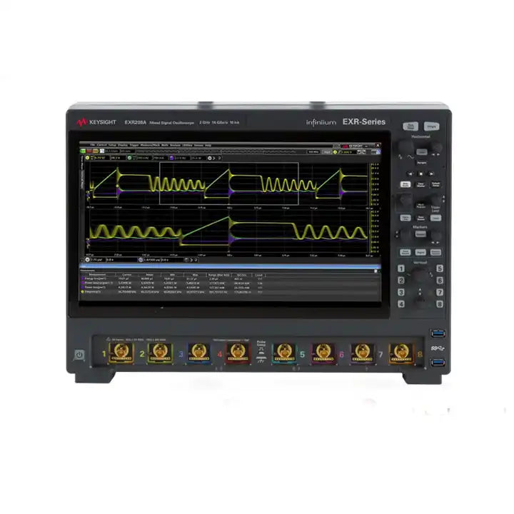 Keysigh  Bandwidth 2 GHz 8 channels maximum storage depth 1.6G EXR208A Infiniium series oscilloscope