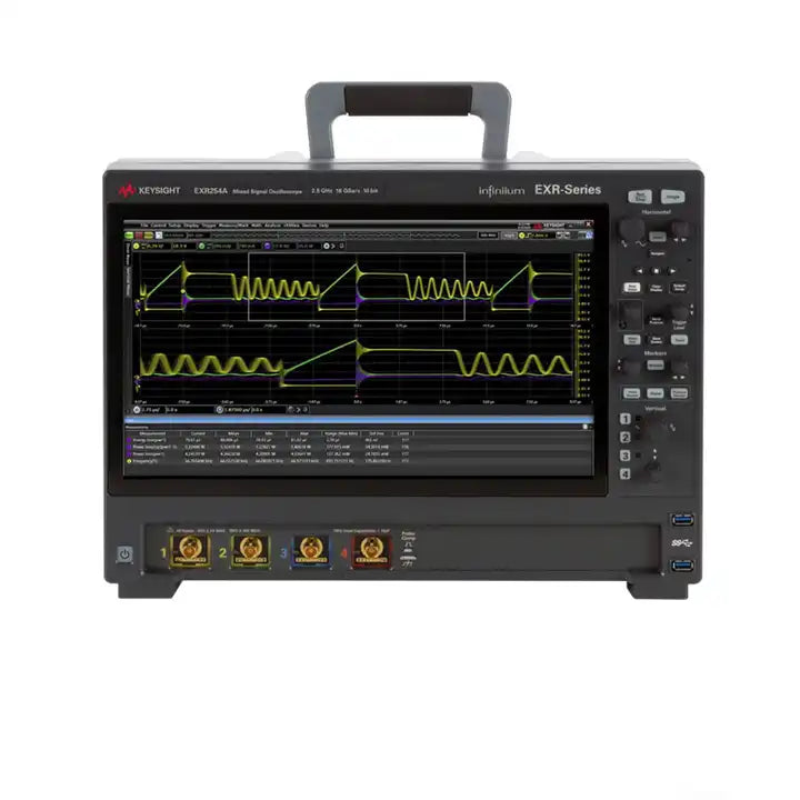 Keysigh Bandwidth 2.5 GHz 4 channels maximum storage depth 1.6G EXR254A Infiniium series oscilloscope