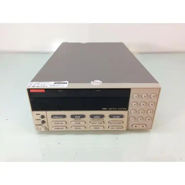 Keithley 7001 80-Channel Switch System/Control Mainframe