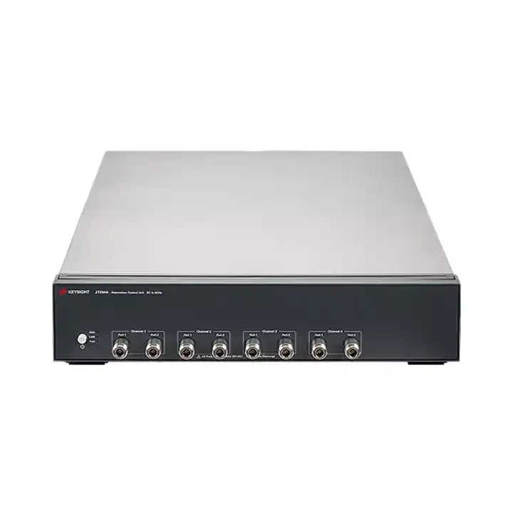 keysight J7204A Multi-Channel Attenuation Control Unit (4-channels), DC to 6 GHz, 0 to 121 dB, 1 dB Step