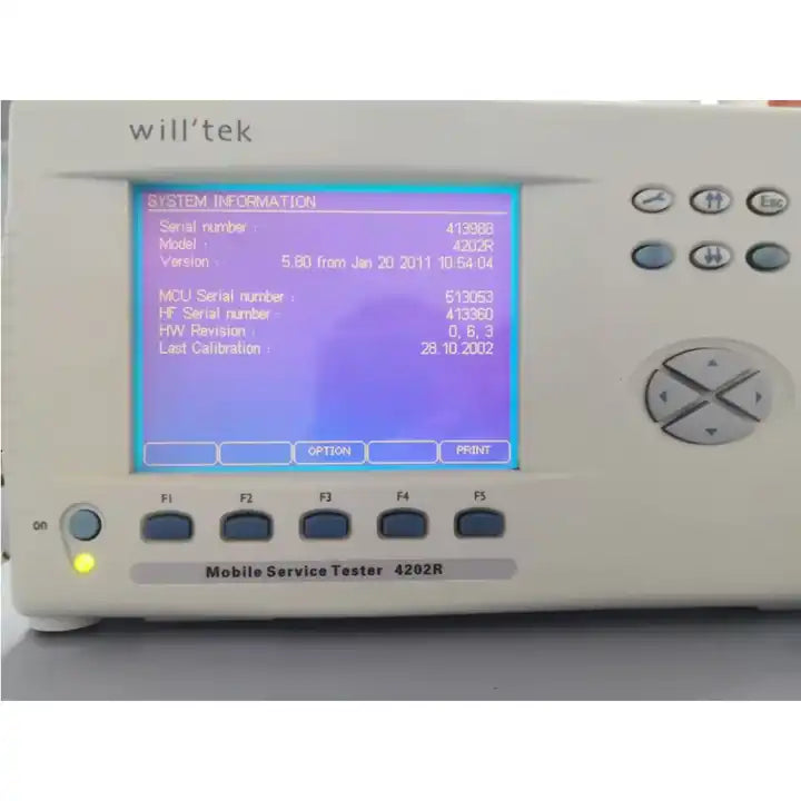 WILLTEK 4202R MOBILE SERVICE TESTER 4202R - XG eqpt