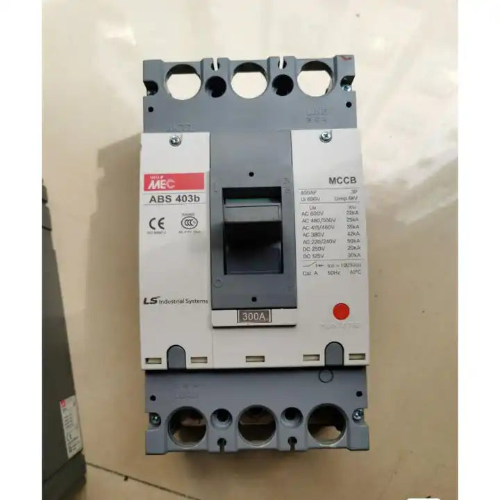 1pcs Used LS ABS403b Circuit Breaker, 3P 300A