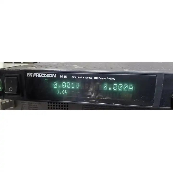 BK Precision 9115 Programmable DC Power Supply, 80V/60A, 1200W