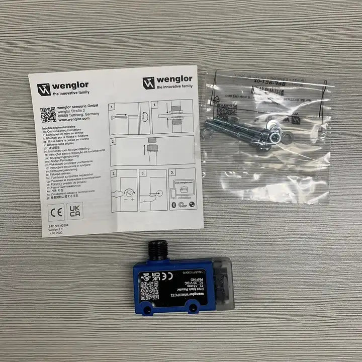 New and Original Wenglor WMO3PCT2 Print Mark Reader sensor 12-18MM RANGE - XG eqpt