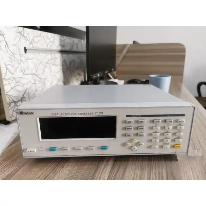 Used chroma 7123 display color analyzer 7123