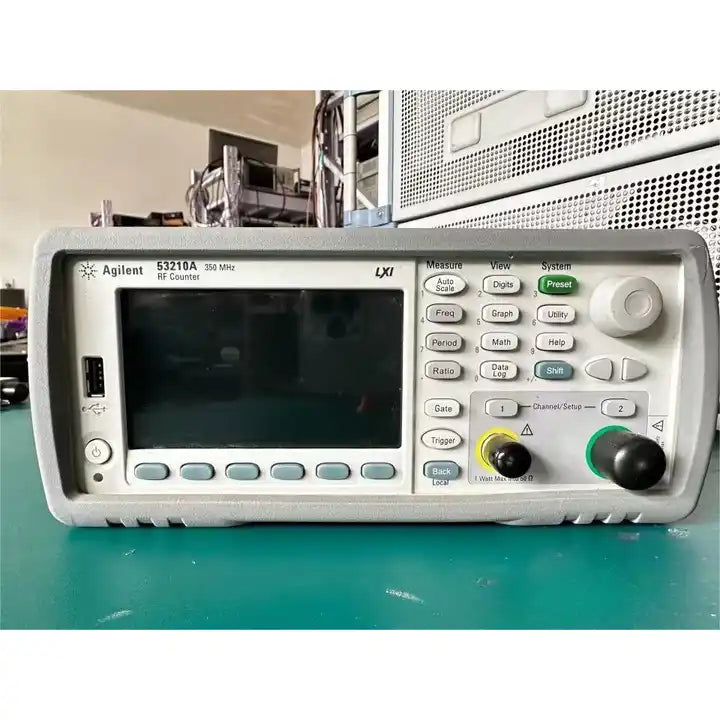 Keysight  AGILENT 53210A 6GHz RF Frequency Counter, 10 digit/s, OPT:106 used