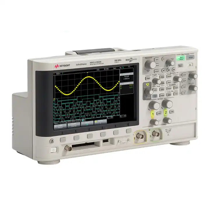 Keysight Bandwidth of 200 MHz 4 analog channels 8 digital  MSOX2024A mixed signal oscilloscope - XG eqpt