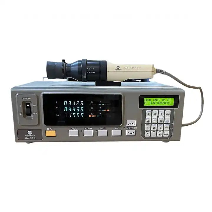 Konica Minolta ca-210 Color Analyzer with Probe High Speed Measurement - XG eqpt