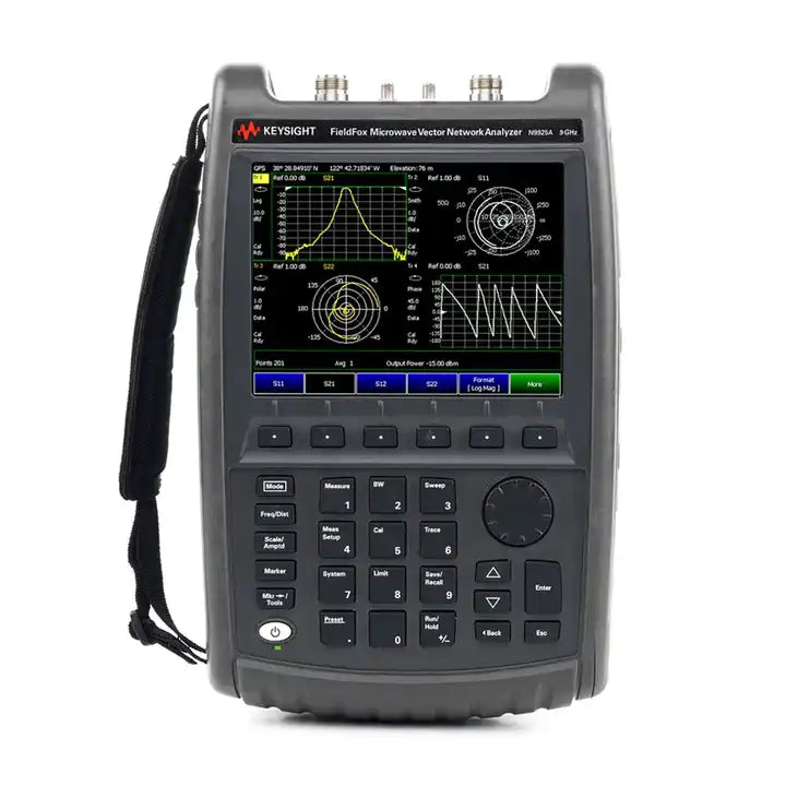 Keysight N9925A FieldFox Handheld Microwave Vector Network Analyzer, 9 GHz Number of built-in ports 2 ports