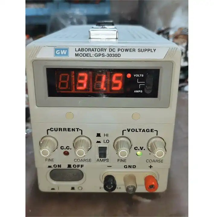 GW Instek GPS-3030D Linear DC Bench Lab Power Supply Regulated 30V 3A 90W TESTED