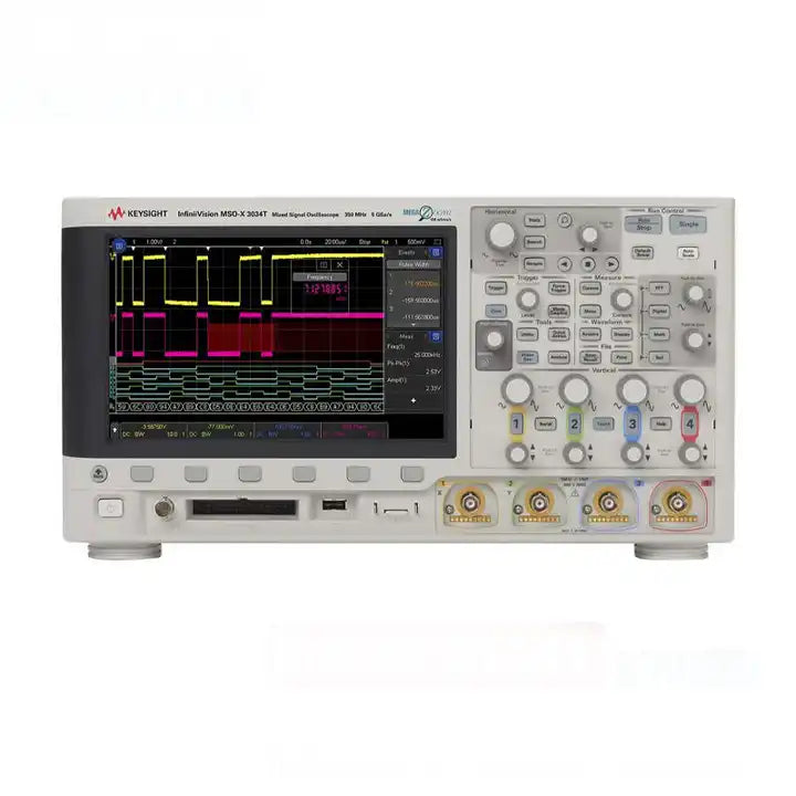 Keysight Bandwidth 350 MHz 4 analog channels 16 digital  MSOX3034T mixed signal oscilloscope