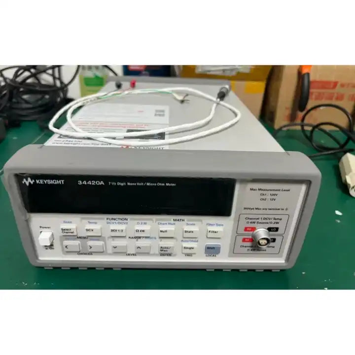 Used Appearance New HP Agilent Keysight 34420A 7 1/2 Bit Nanovolt