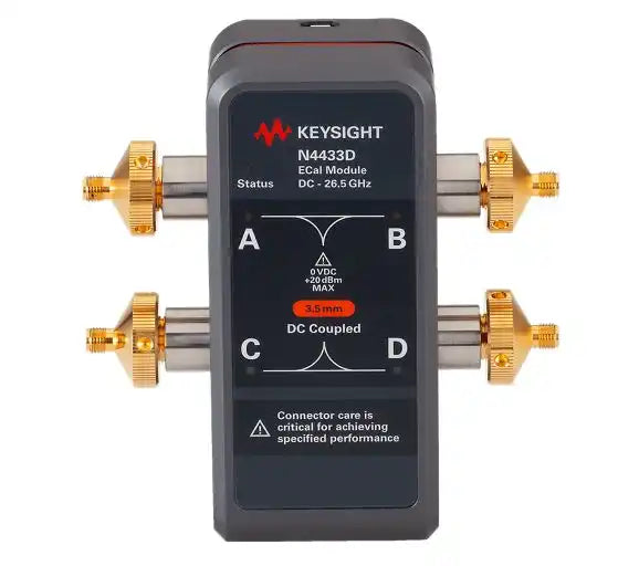 Keysight N4433D RF Electronic Calibration Module (ECal), DC/300 KHz to 26.5 GHz, 4-ports