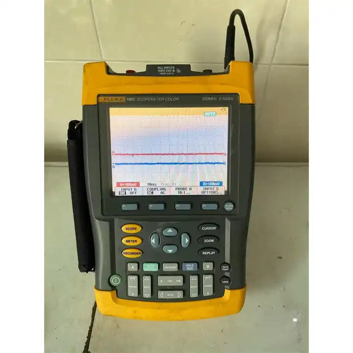 Fluke 199C 200MHz 2.5GS/s Digital Oscilloscope Scopemeter Multimeter