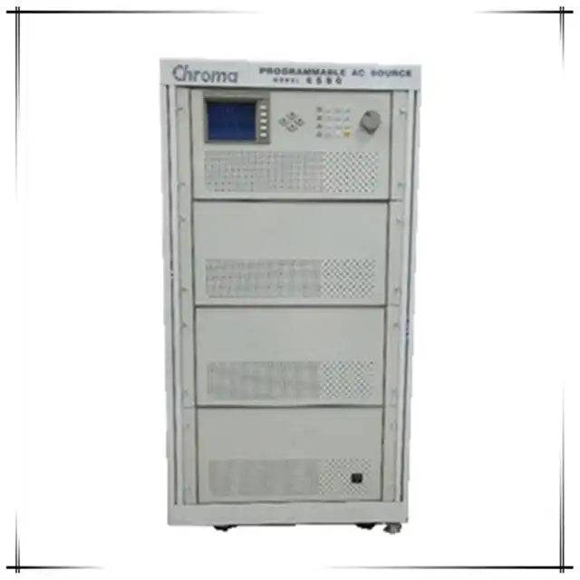 Used Chroma 6590 Series Programmable AC Power Supply Chroma 6590 High power variable frequency AC power supply - XG eqpt