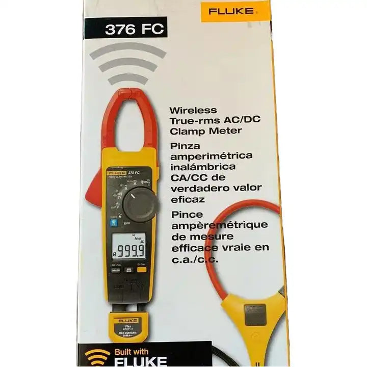 Fluke 376 FC True-RMS AC/DC Clamp Meter - New in Box By Fedex or DHL