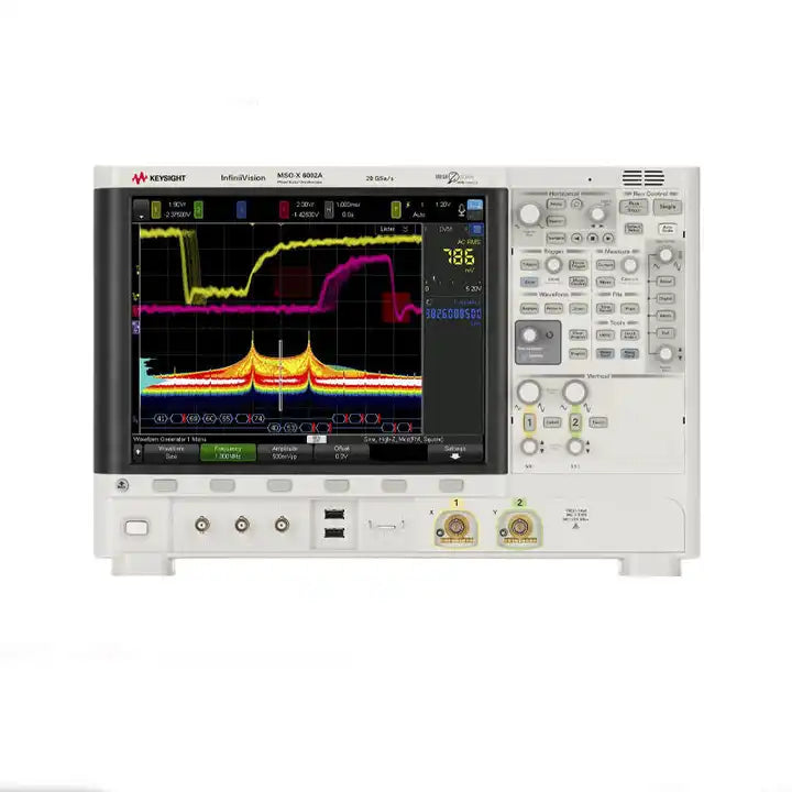 Keysight  Bandwidth of 2.5 GHz 2 analog channels  16 digital  MSOX6002A 02G mixed signal oscilloscope