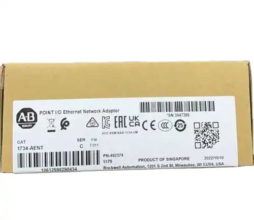 New  1734-AENT POINT I/O Ethernet Network Adaptor  New 100%original 1734-AENT