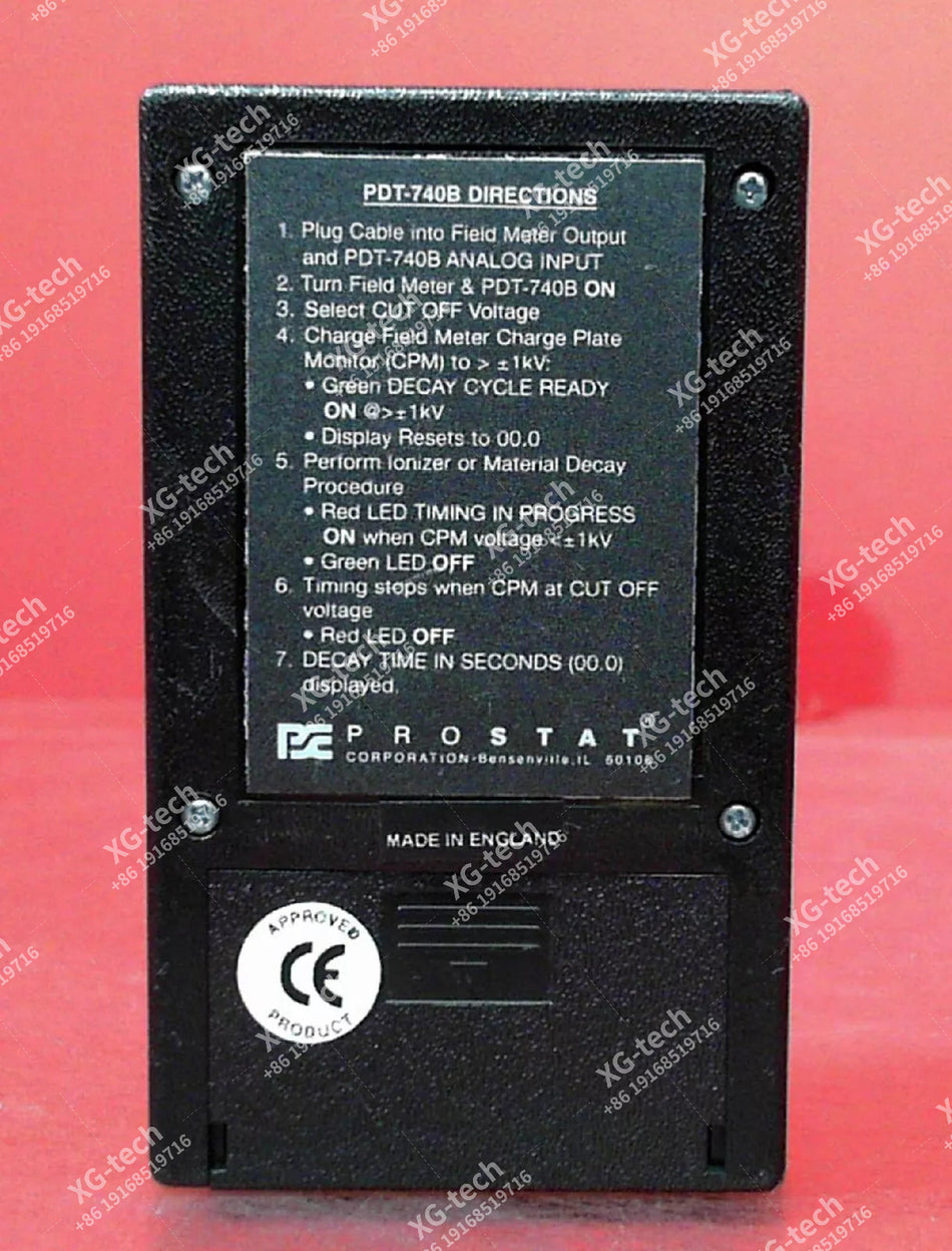 Prostat PDT-740B 47439 Static Decay Timer - XG eqpt