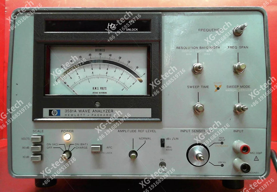 HP - Agilent 3581A 1351A04318 Wave Analyzer PARTS