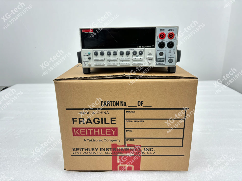 Keithley 2400 SourceMeter SMU NIST Calibrated Source Measure Unit 200V 1A 20W