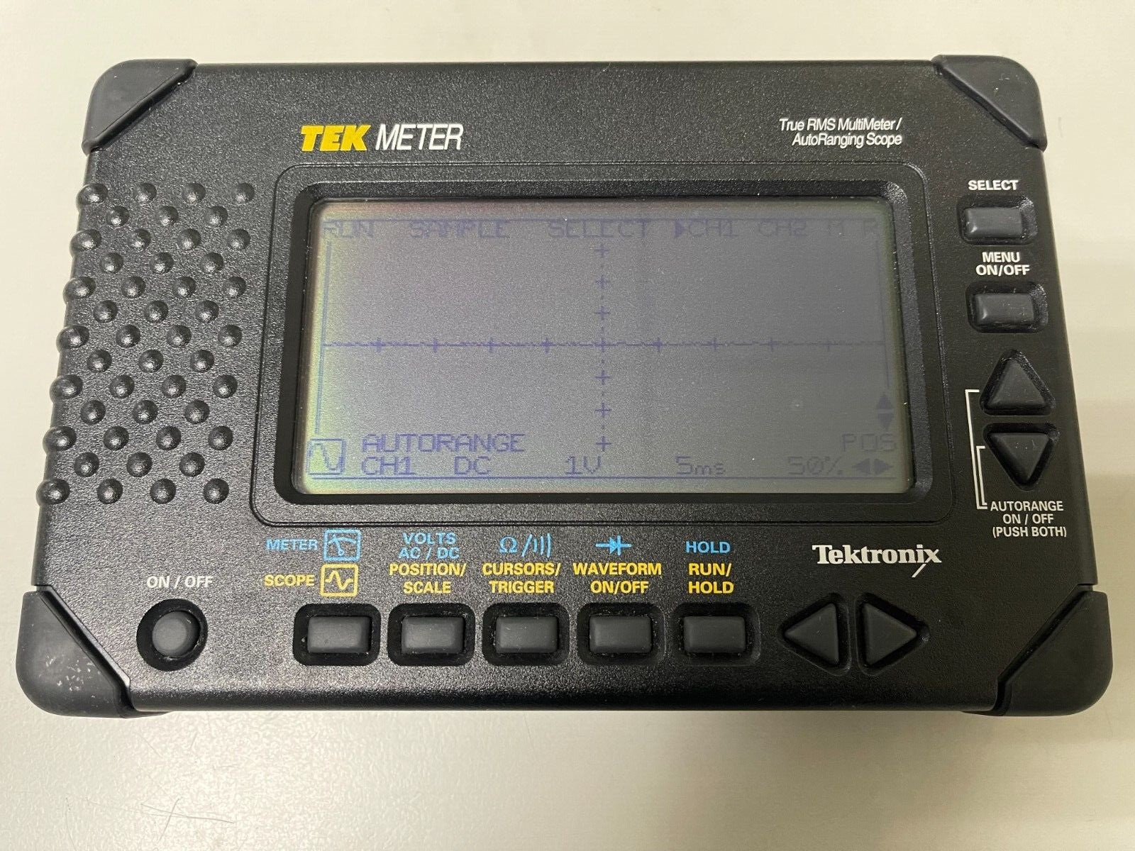 Tektronix THM565 STD Tek Meter True RMS Multi Meter /Auto Ranging Scope _1889 - XG eqpt