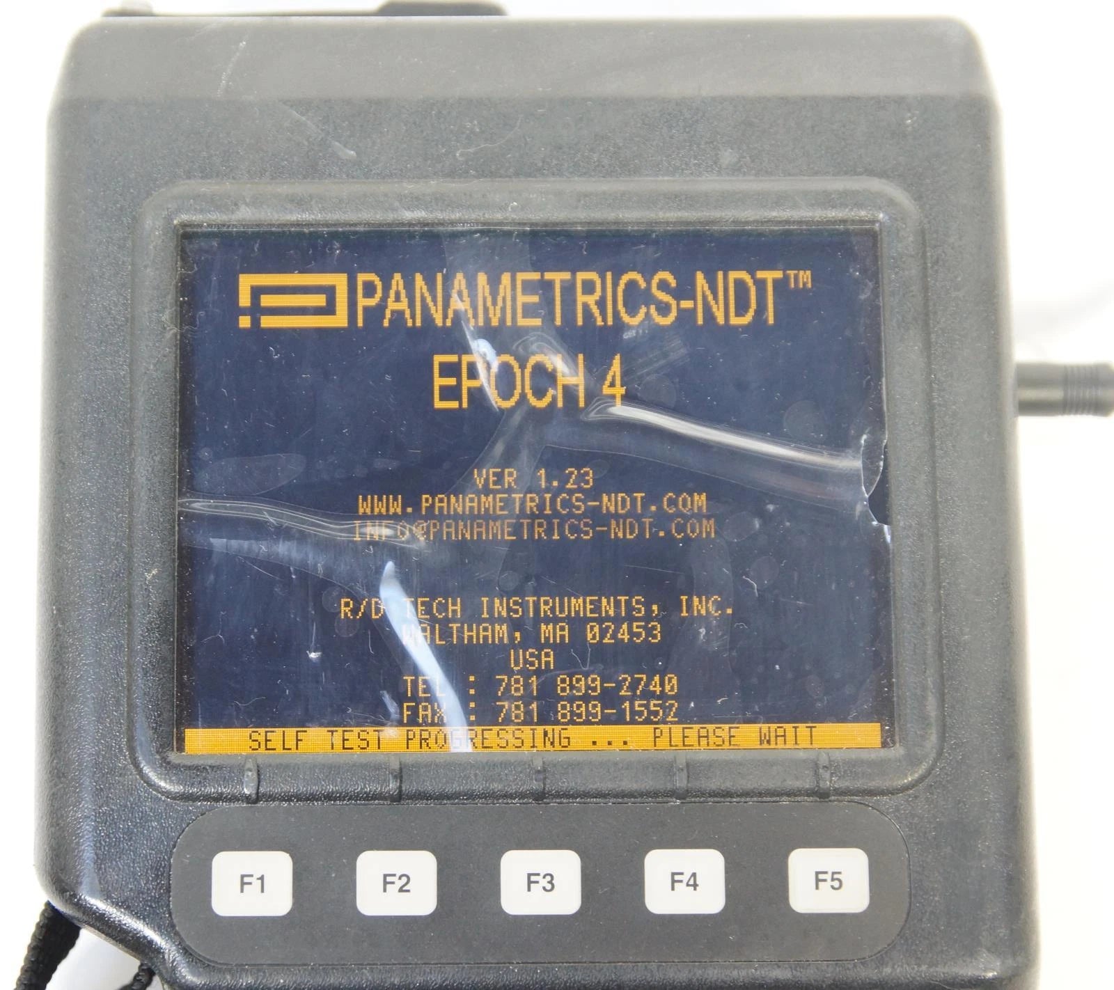 Panametrics Olympus EPOCH 4 Handheld Digital Ultrasonic Flaw Detector