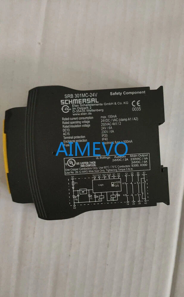 Schmersal SRB 301MC-24V Safety Component SRB301MC24V/6/1PC NEW